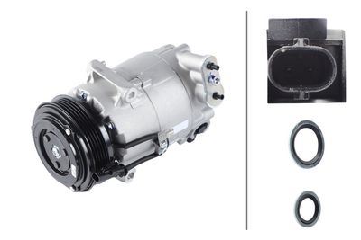 Компрессор, кондиционер HELLA 8FK 366 200-521