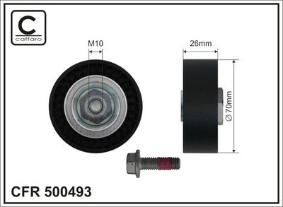 Parazīt-/Vadrullītis, Ķīļrievu siksna CAFFARO 500493