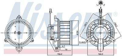 Salona ventilators NISSENS 87579