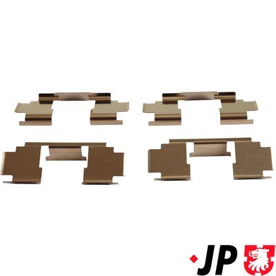 Piederumu komplekts, Disku bremžu uzlikas JP GROUP 3464003010