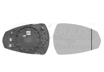 Spoguļstikls, Ārējais atpakaļskata spogulis VAN WEZEL 0335838