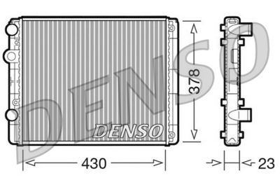 Radiators, Motora dzesēšanas sistēma DENSO DRM32030