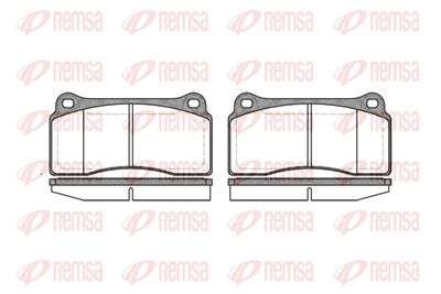Bremžu uzliku kompl., Disku bremzes REMSA 0983.00