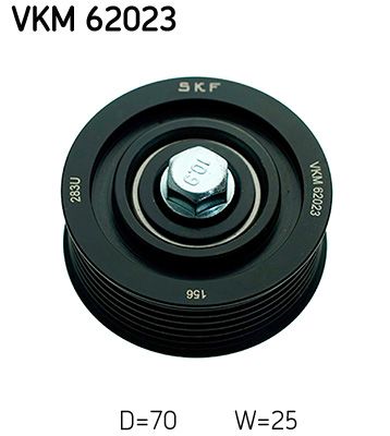 Parazīt-/Vadrullītis, Ķīļrievu siksna SKF VKM 62023