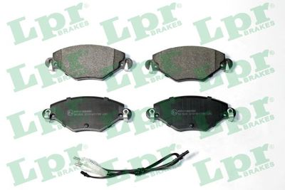 Комплект тормозных колодок, дисковый тормоз LPR 05P793