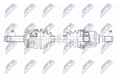 Приводной вал NTY NPW-HY-628