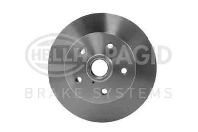 Bremžu diski HELLA PAGID 8DD 355 100-471