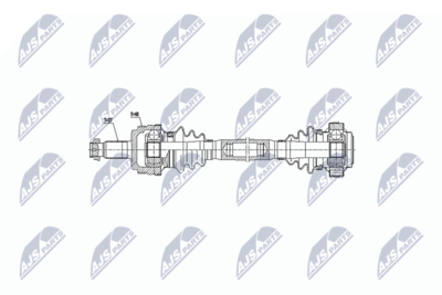 Приводной вал NTY NPW-BM-035