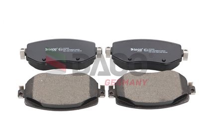 Bremžu uzliku kompl., Disku bremzes DACO 323005