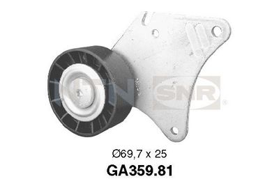 Parazīt-/Vadrullītis, Ķīļrievu siksna SNR GA359.81