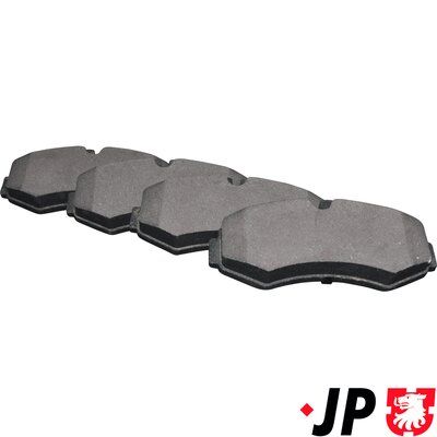 Bremžu uzliku kompl., Disku bremzes JP GROUP 1363602210