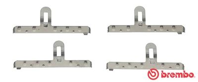 Комплектующие, колодки дискового тормоза BREMBO A 02 303