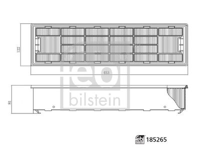 Filtrs, Salona telpas gaiss FEBI BILSTEIN 185265