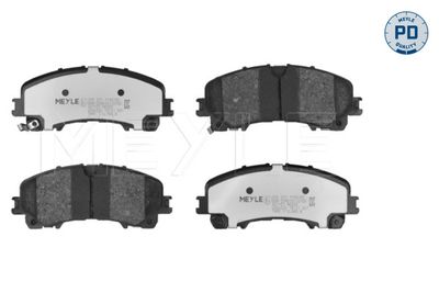 Bremžu uzliku kompl., Disku bremzes MEYLE 025 221 1716/PD