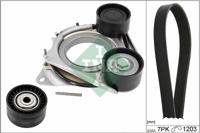 Ķīļrievu siksnu komplekts Schaeffler INA 529 0363 10