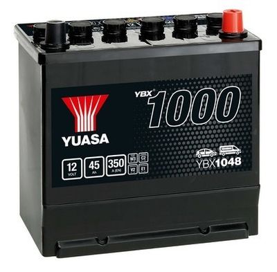 YUASA YBX1048 Startera akumulatoru baterija