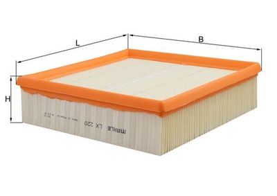 Воздушный фильтр MAHLE LX 220