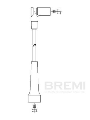 Провод зажигания BREMI 685/51