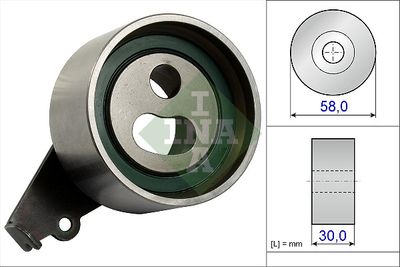 Натяжной ролик, ремень ГРМ Schaeffler INA 531067420