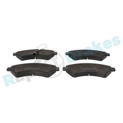Bremžu uzliku kompl., Disku bremzes RAP BRAKES R-P0583