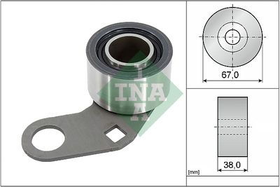 Spriegotājrullītis, Gāzu sadales mehānisma piedziņas siksna Schaeffler INA 531 0331 10