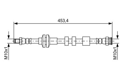 Bremžu šļūtene BOSCH 1 987 481 574