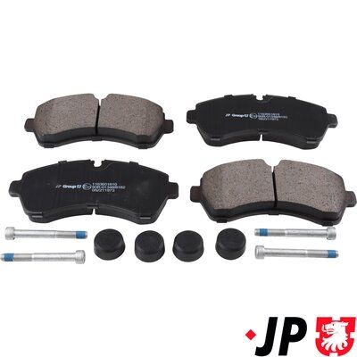 Комплект тормозных колодок, дисковый тормоз JP GROUP 1163601810