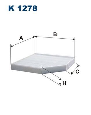 Filtrs, Salona telpas gaiss FILTRON K 1278