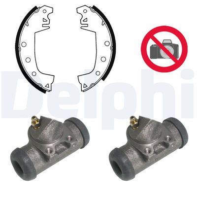 Bremžu loku komplekts DELPHI KP620