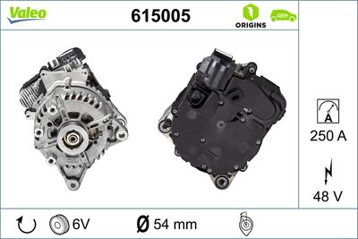 Starteris-ģenerators VALEO 615005
