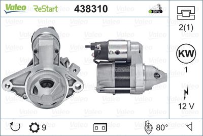 Стартер VALEO 438310