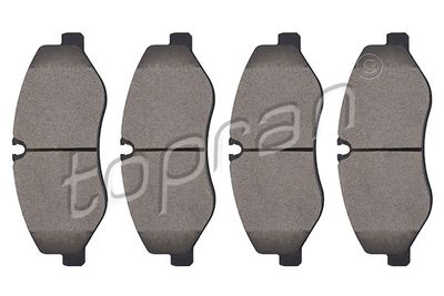 Bremžu uzliku kompl., Disku bremzes TOPRAN 409 325