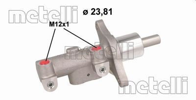 Главный тормозной цилиндр METELLI 05-1137