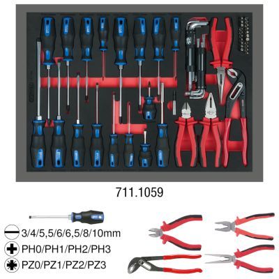 Instrumentu komplekts KS TOOLS 711.1059