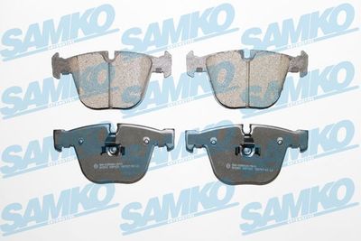 Комплект тормозных колодок, дисковый тормоз SAMKO 5SP1531