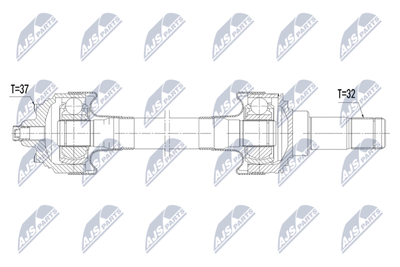 Приводной вал NTY NPW-BM-248