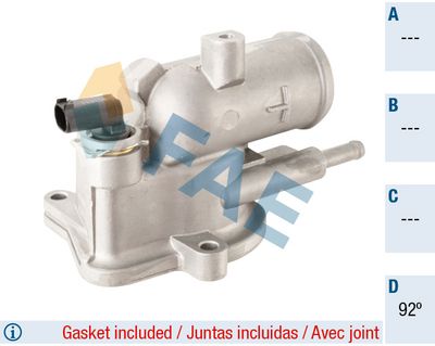 Termostats, Dzesēšanas šķidrums FAE 5350392