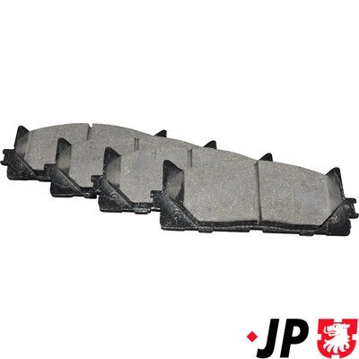 Bremžu uzliku kompl., Disku bremzes JP GROUP 4863603210