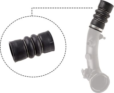 Трубка нагнетаемого воздуха GATES 09-0733