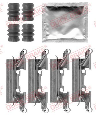Piederumu komplekts, Disku bremžu uzlikas QUICK BRAKE 109-0002