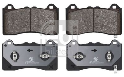Bremžu uzliku kompl., Disku bremzes FEBI BILSTEIN 1007552