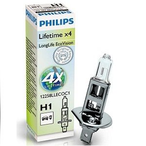 Kvēlspuldze, Tālās gaismas lukturis PHILIPS 12258LLECOC1