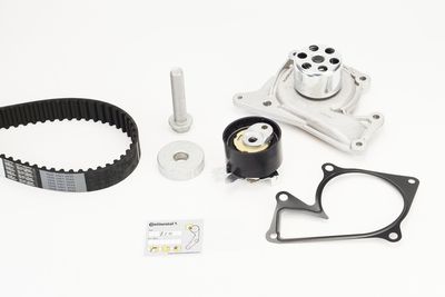 Ūdenssūknis + Zobsiksnas komplekts CONTINENTAL CTAM CT1244WP2