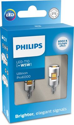 Kvēlspuldze, Numura apgaismojuma lukturis PHILIPS 11961CU60X2