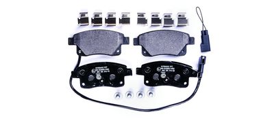 Комплект тормозных колодок, дисковый тормоз HELLA 8DB 355 012-781