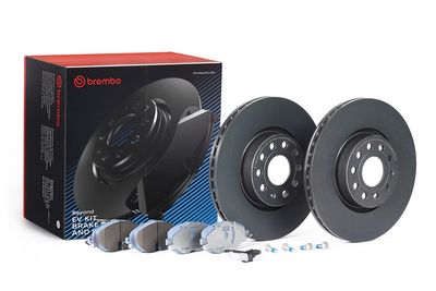 zestaw ham. (tarcze+klocki) przód AUDI/CUPRA/SEAT/SKODA/VW/VW (FAW) BREMBO KT 08 054