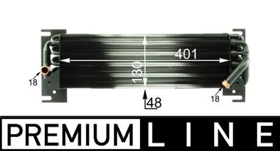 Eļļas radiators, Motoreļļa MAHLE CLC 26 000P