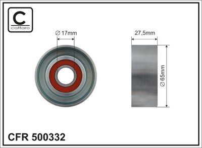 Parazīt-/Vadrullītis, Ķīļrievu siksna CAFFARO 500332