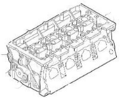 Cilindru galva JAPANPARTS XX-VW20ES