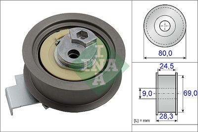 Spriegotājrullītis, Gāzu sadales mehānisma piedziņas siksna Schaeffler INA 531 0840 10